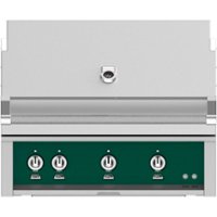 Hestan - 36" Built-In Gas Grill - Green - Angle_Zoom
