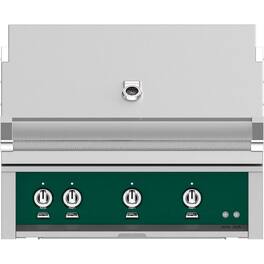 Hestan - 36" Built-In Gas Grill - Green
