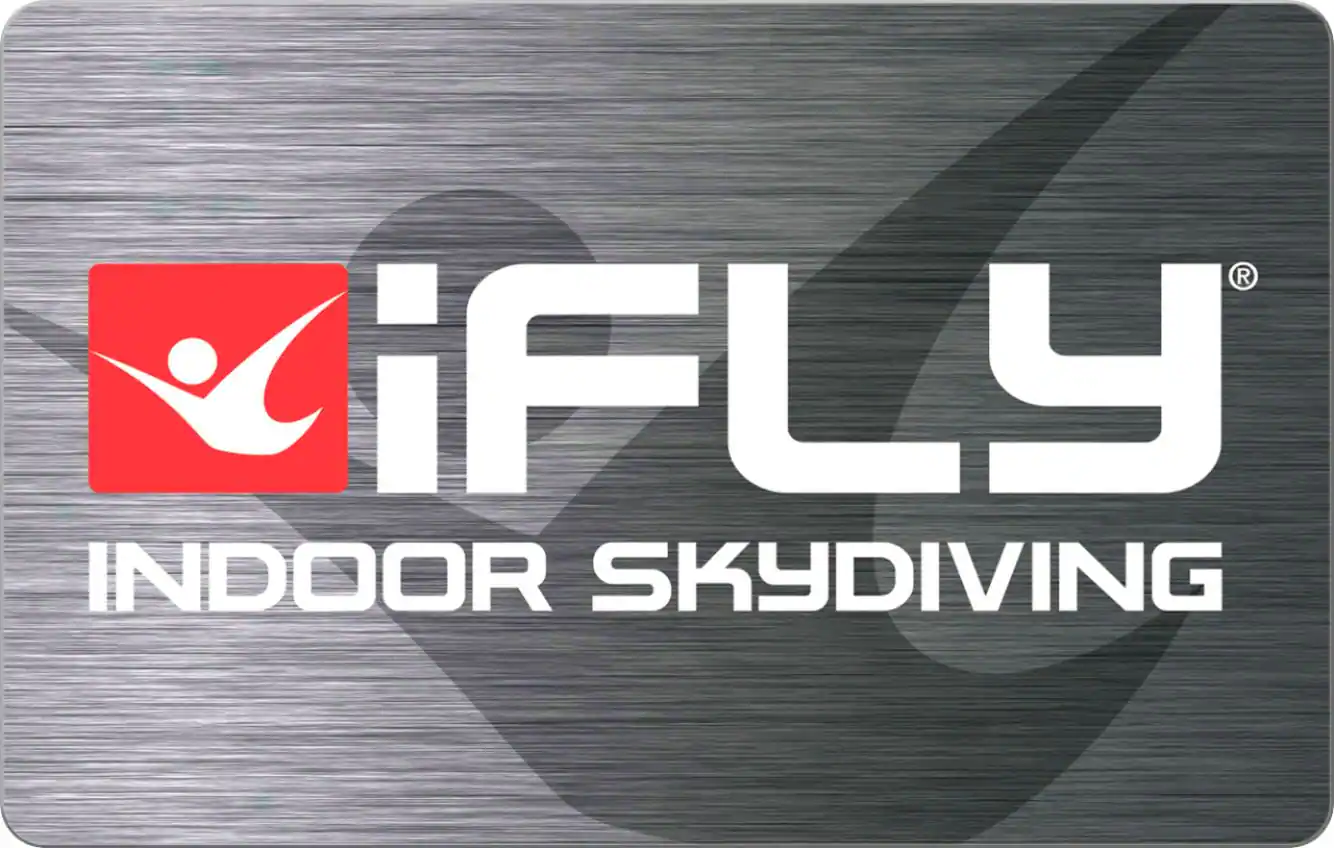 Front. iFLY - $50 Gift Card.