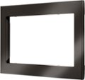 Left Zoom. 29.7" Trim Kit for LG Microwaves - Black stainless steel.