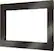 Left. LG - 29.7" Trim Kit for LG Microwaves - PrintProof Black Stainless Steel.