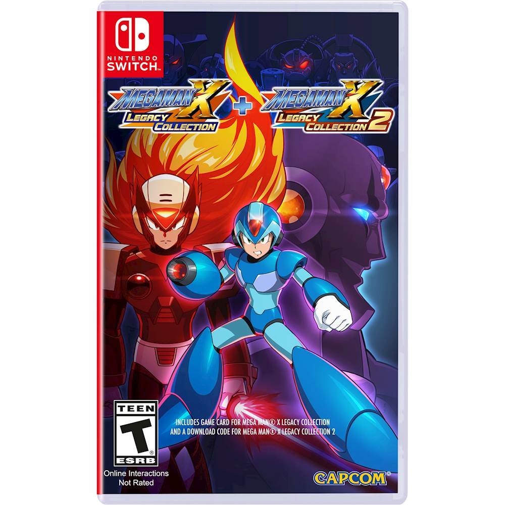 Mega Man X Legacy Collection 1 2 Nintendo Switch 41004 Best Buy