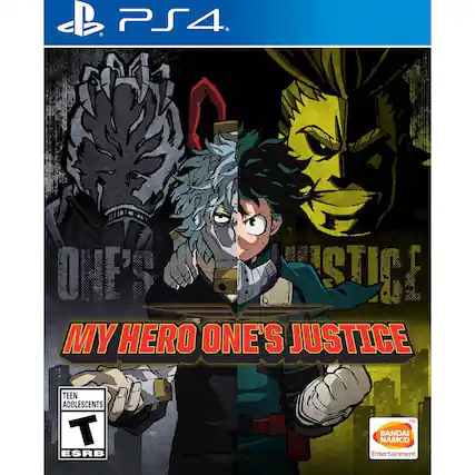 Front. BANDAI NAMCO Entertainment - My Hero One's Justice. - T (Teen 13+)