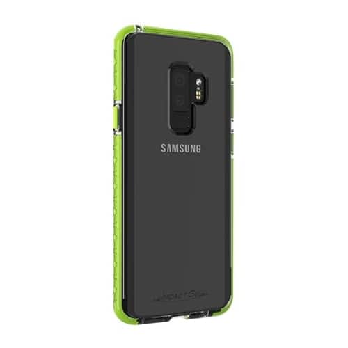  Impact Gel - Crusader Lite Case for Samsung Galaxy S9+ - Green/Clear