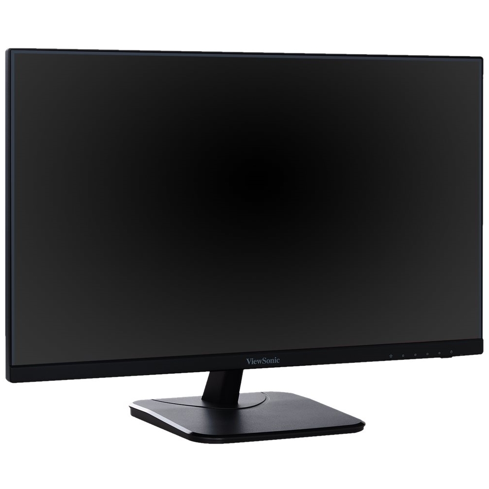Left View: ViewSonic - VA2456-MHD 23.8" LCD FHD Monitor (DisplayPort VGA, HDMI) - Black