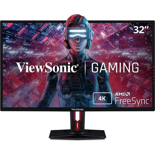 ViewSonic - XG Gaming XG3220 32" LED 4K UHD FreeSync Monitor with HDR (DisplayPort, HDMI, USB) - Black