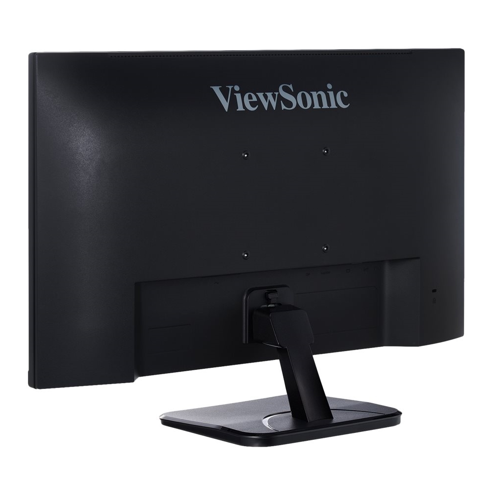Back View: ViewSonic - VA2756-MHD 27" LCD FHD Monitor (DisplayPort VGA, HDMI) - Black