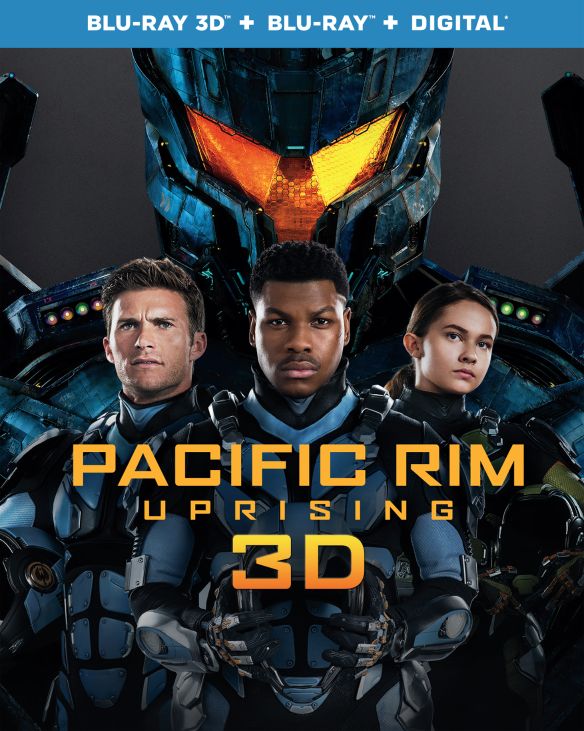 Pacific Rim: Uprising [3D] [Blu-ray] [Blu-ray/Blu-ray 3D] [2018]