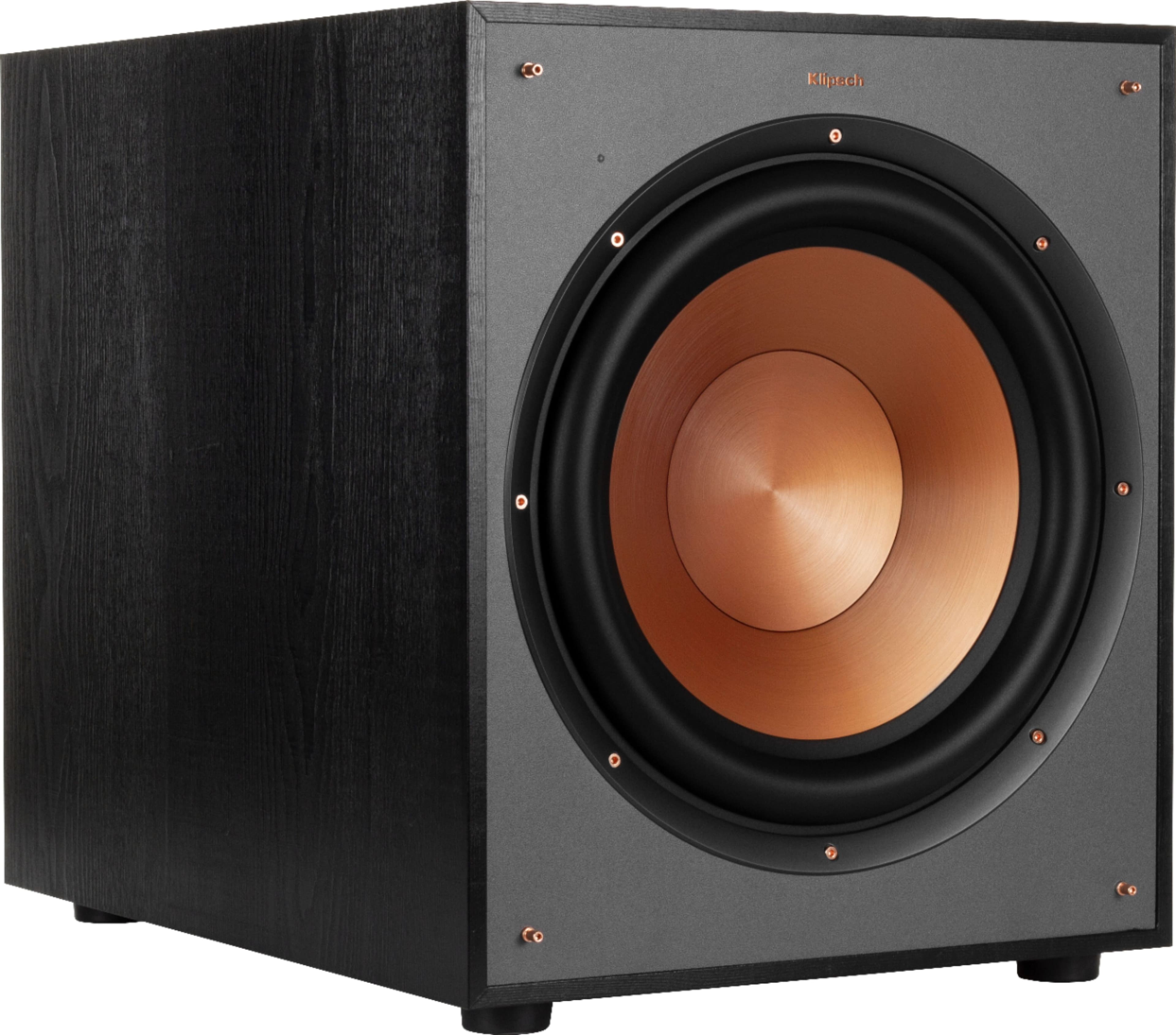 Angle. Klipsch - Reference Series 12" 400W Powered Subwoofer - Black.
