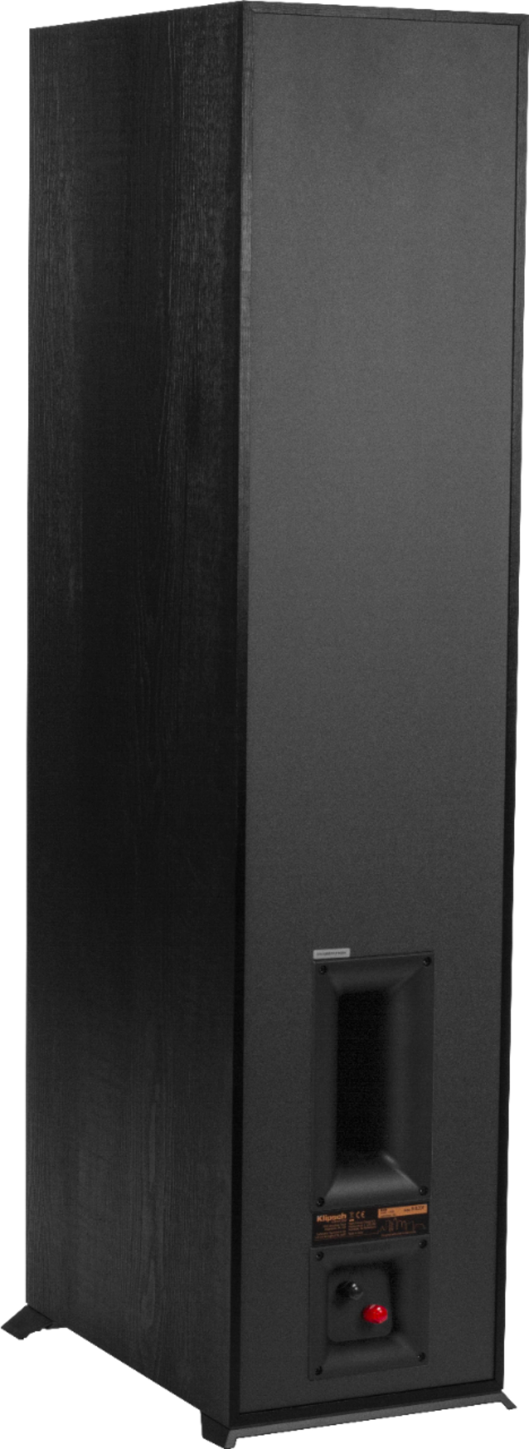 Back View: Klipsch - Reference Series Dual 6-1/2" 400-Watt Passive 2-Way Floor Speaker (Each) - Black