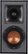 Alt View Zoom 14. Klipsch - Reference Series 4" 100-Watt Passive 2-Way Height Channel Speakers (Pair) - Black.