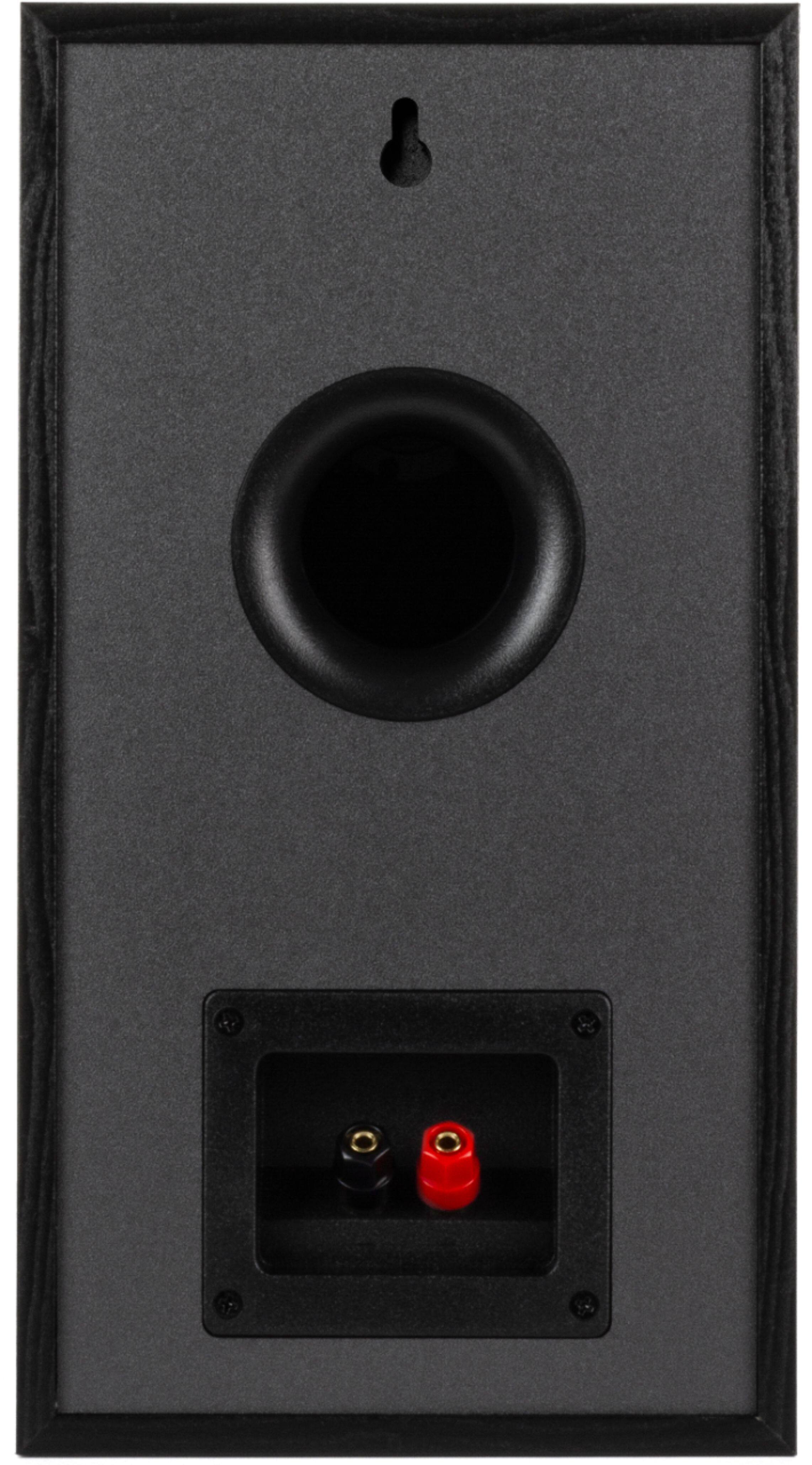 Back. Klipsch - Reference Series 5-1/4" 340-Watt Passive 2-Way Bookshelf Speakers (Pair) - Black.