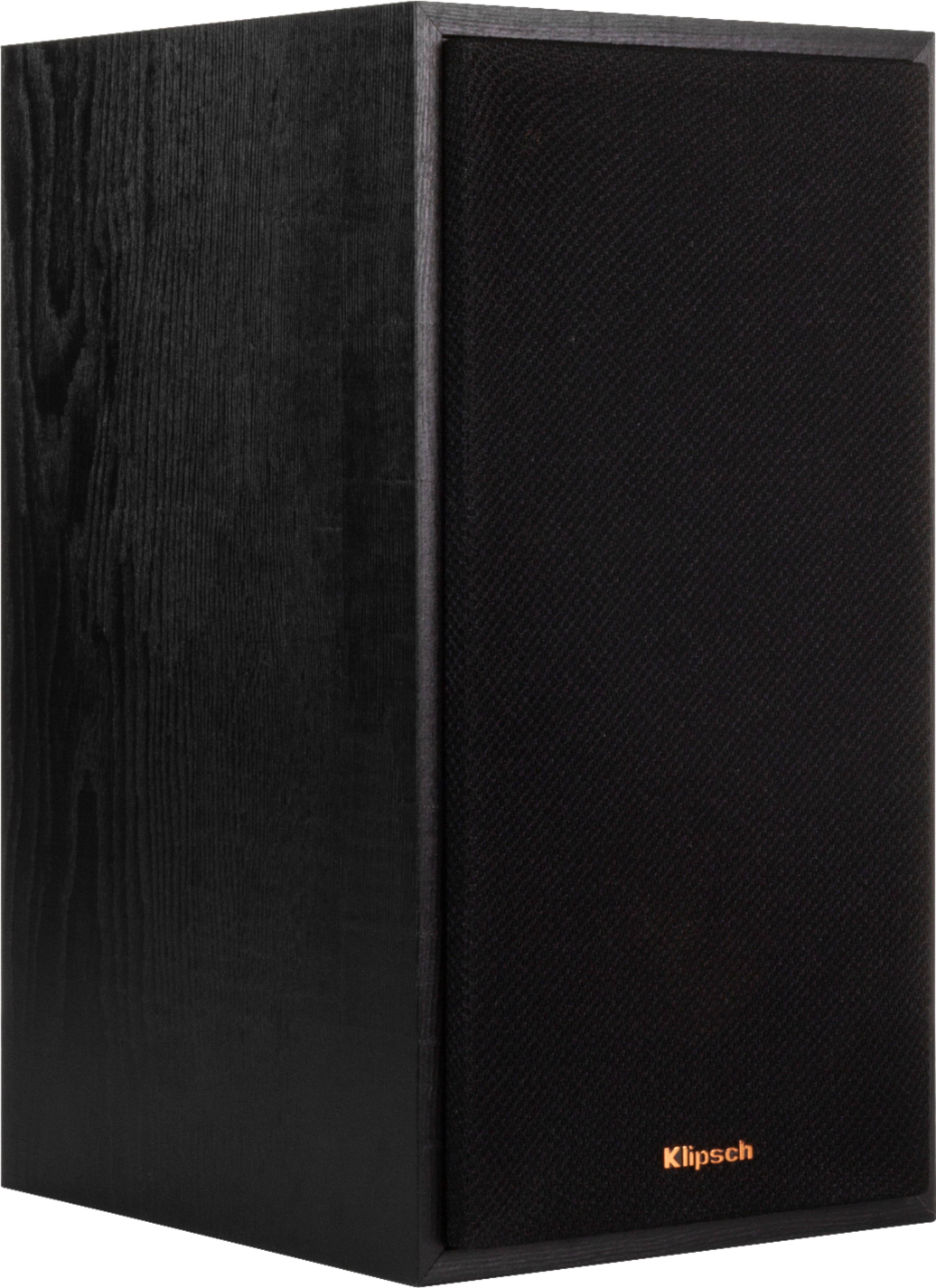 Alt View 12. Klipsch - Reference Series 5-1/4" 340-Watt Passive 2-Way Bookshelf Speakers (Pair) - Black.