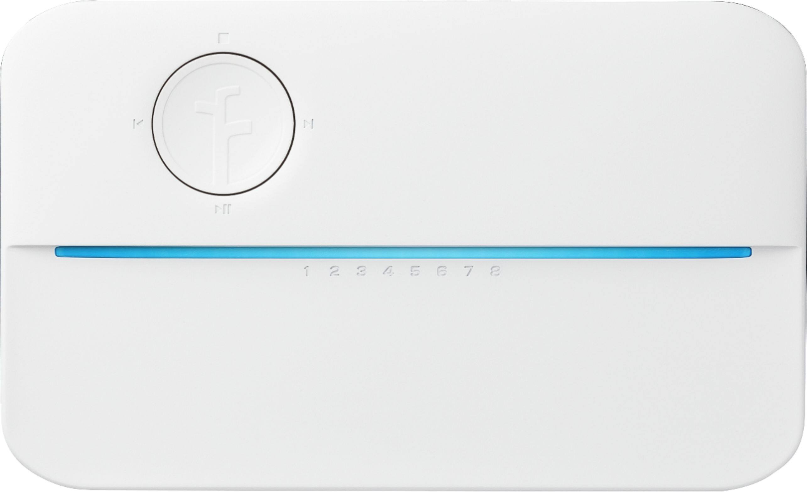 Alt View 11. Rachio - 8-zone 3rd Generation Smart Sprinkler Controller - White.