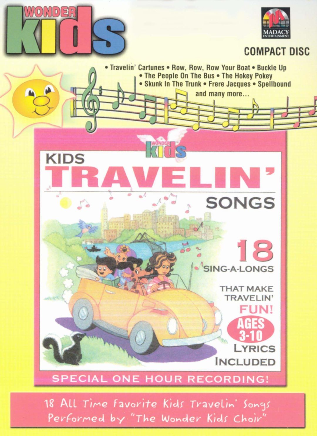 Best Buy: Wonder Kids: Travelin' Songs [CD]