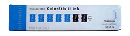 Xerox - Tektronix 5-Pack Cyan + 2free Black Colorstixii Ink Phaser 860