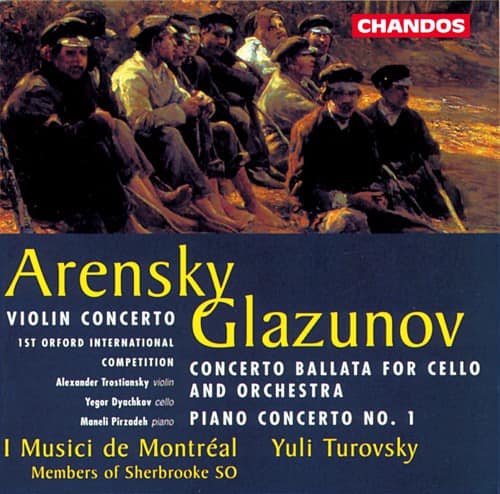 Yuli Turovsky - Violin Concerto in A minor Op 54  - COMPACT DISCS