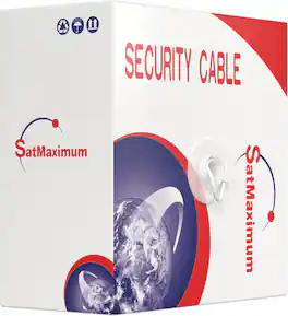 Cables Direct Online - 500ft 18/2 Stranded Alarm Cable CCA 18AWG Low Voltage Wire for Security, Power, Control System Applications - White