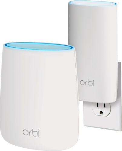 NETGEAR - Orbi AC2200 Tri-Band Mesh Wi-Fi System (2-pack)
