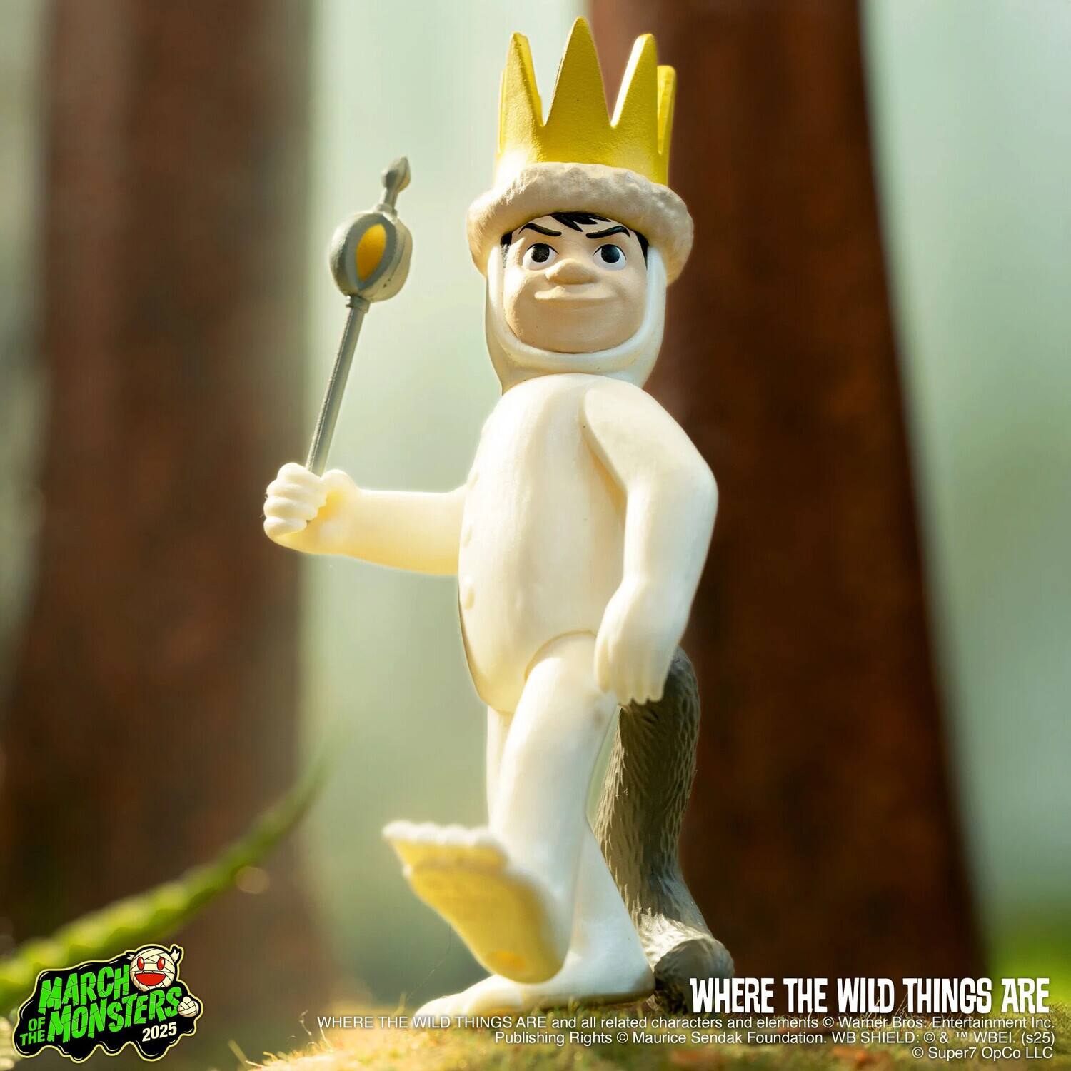 MARCH MONSTERS 2025

WHERE THE WILD THINGS ARE

E and all related characters and elements © Warner Bros. Entertainment Inc. Publishing Rights © Maurice Sendak Foundation. WB SHIELD © & WBEI (s25) & Super7 OpCo LLC

WHERE THE WILD THINGS ARE

Published by Super7
