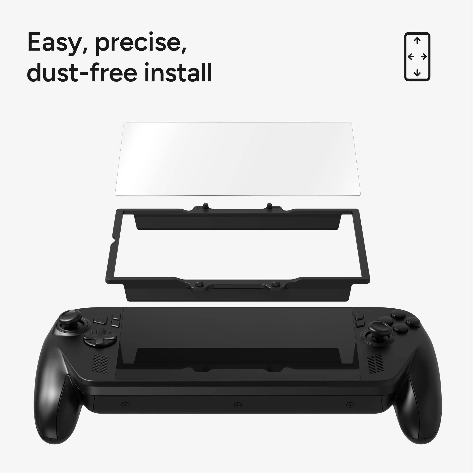 Easy, precise, dust-free install