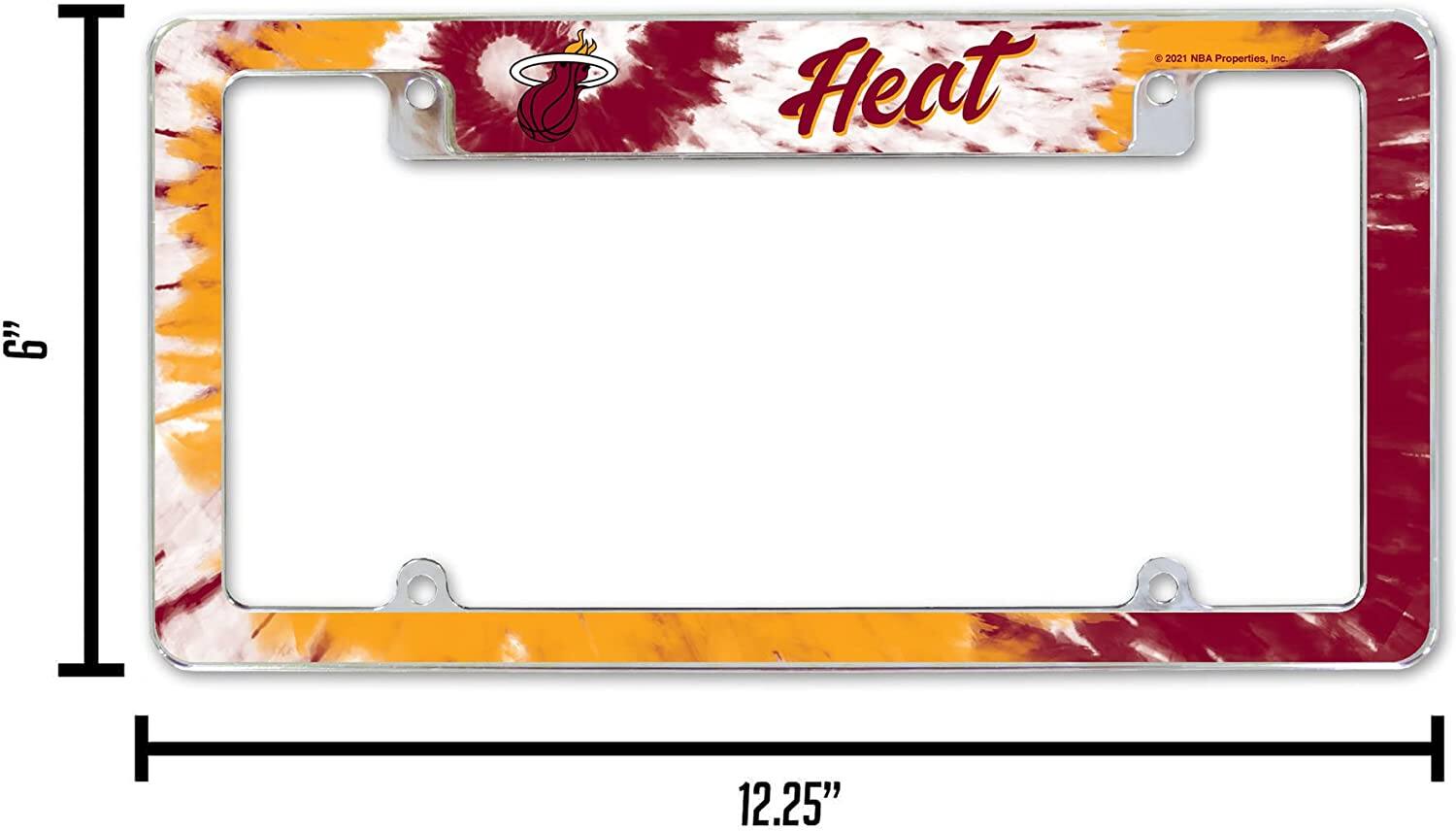 Heat  
© 2021 NBA Properties, Inc.  

6"  
12.25"