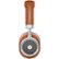 Alt View Zoom 12. Master & Dynamic - MW50+ 2-In-1 Wireless On + Over-Ear Headphones - Silver Metal/Brown Leather.