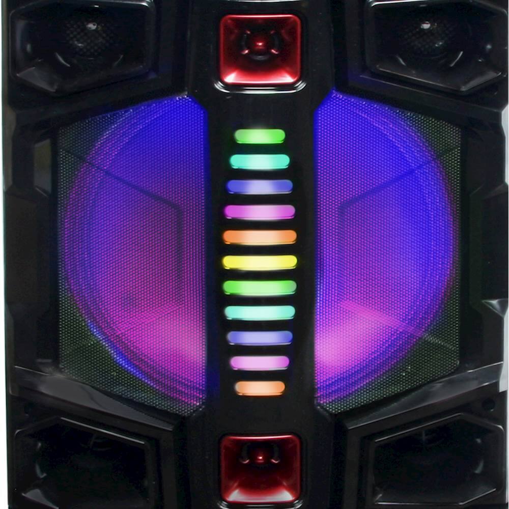 Alt View 12. beFree Sound - Dual 12" Powered Wireless Speaker (Each) - Gray/Black.