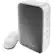Left. Honeywell Home - Series 3: Plug-In Wireless Doorbell with Strobe Light and Push Button.