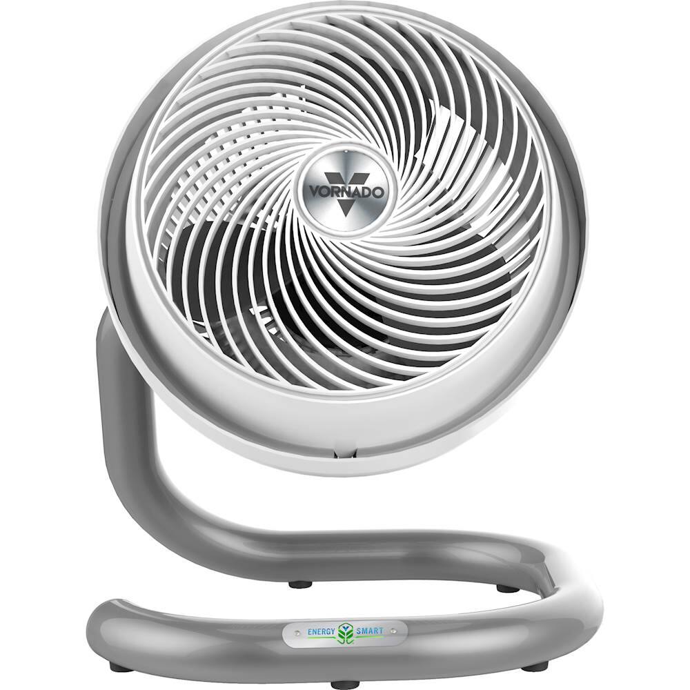 Left. Vornado - Energy Smart 10" Floor Fan - White.