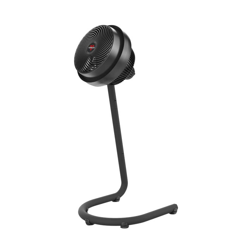 Alt View 11. Vornado - Vortex 9" Pedestal Fan - Black.