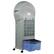Alt View 12. NewAir - 500 CFM Portable Indoor/Outdoor Evaporative Cooler - White.