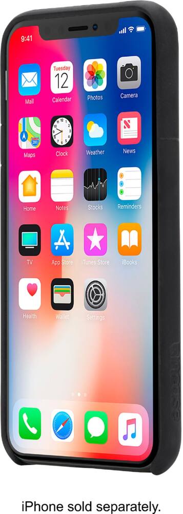 facet case for apple iphone x and xs - black facet case for apple iphone x and xs - black