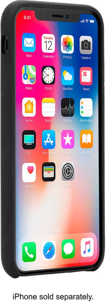 facet case for apple iphone x and xs - black facet case for apple iphone x and xs - black