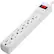 Alt View 12. Belkin - 6-Outlet Surge Protector Strip (2-Pack) - White.