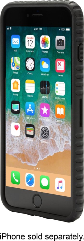 ua protect handle-it case for apple iphone 6 plus, 6s plus, 7 plus and 8 plus - black/stealth