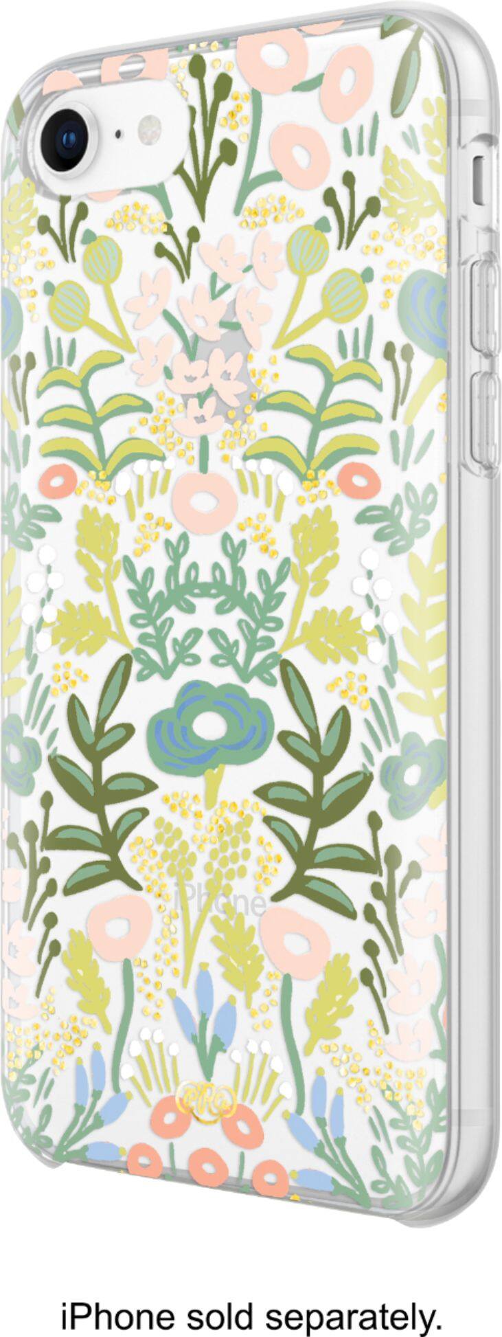 Front. Rifle Paper - Case for Apple® iPhone® 7 and 8 - Clear Tapestry.