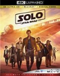 Front Standard. Solo: A Star Wars Story [Includes Digital Copy] [4K Ultra HD Blu-ray/Blu-ray] [2018].