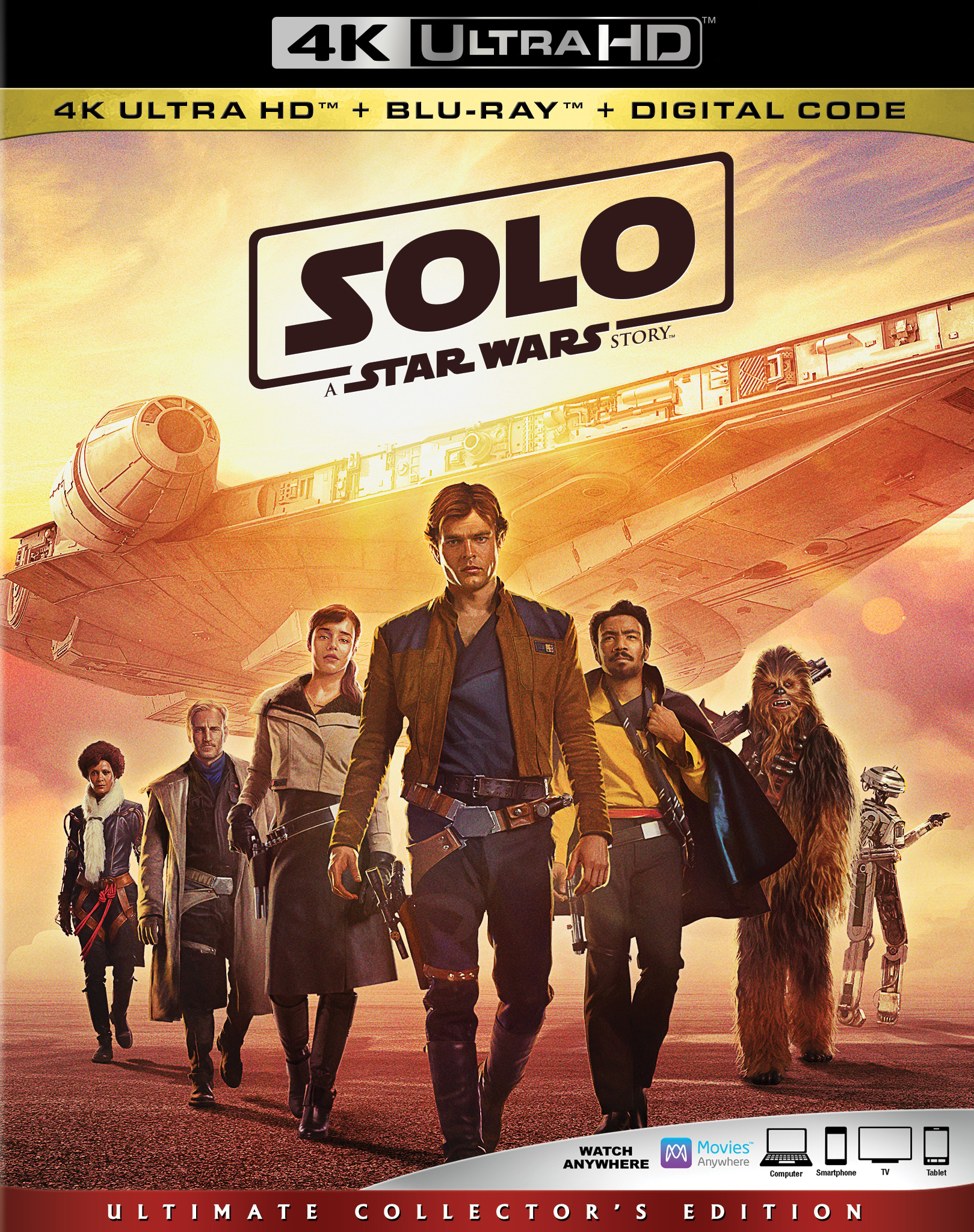 Solo: A Star Wars Story [Includes Digital Copy] [4K Ultra HD  Blu-ray/Blu-ray] [2018] - Best Buy