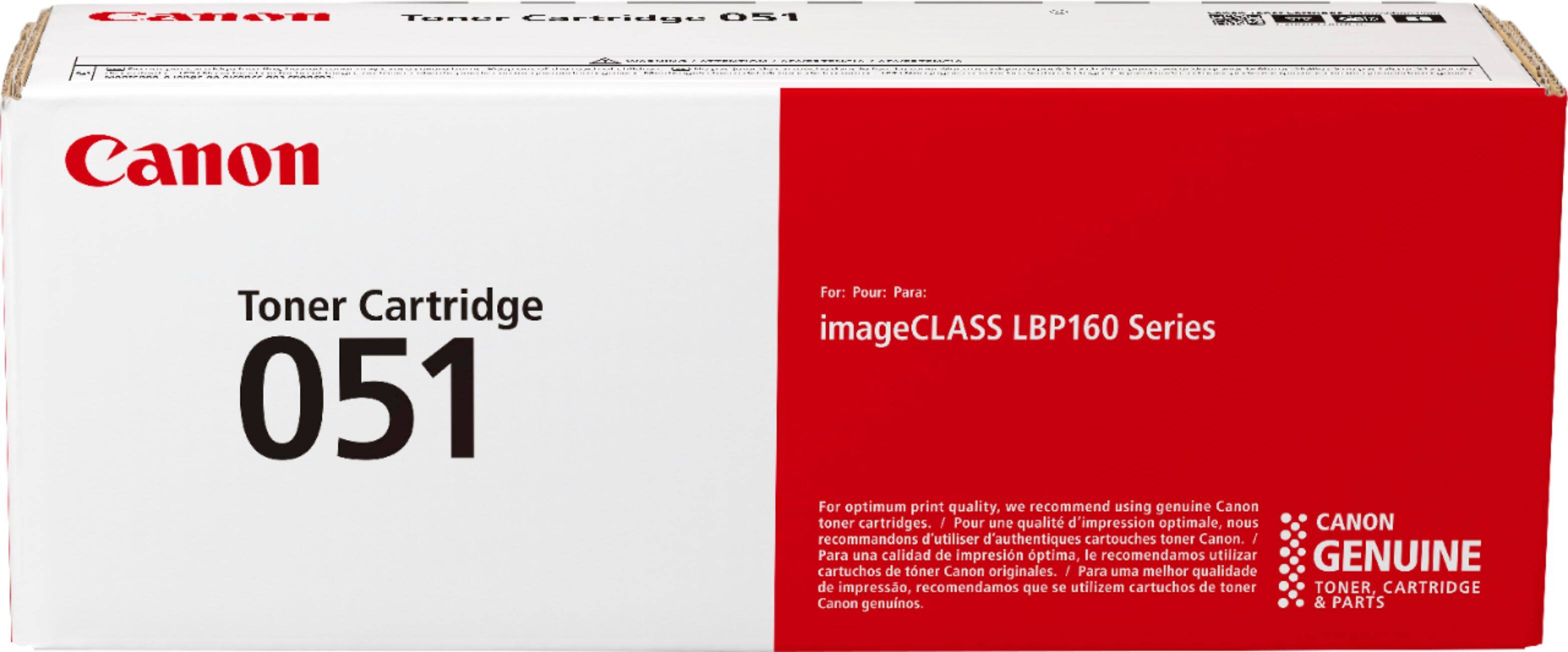 Canon - 051 Standard Capacity Toner Cartridge - Black