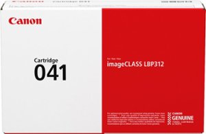 Canon - 041 Standard Capacity Toner Cartridge - Black - Front_Zoom