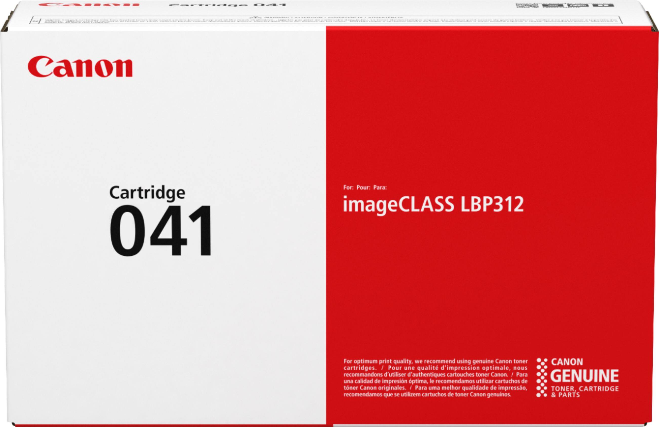 Front. Canon - 041 Standard Capacity Toner Cartridge - Black.