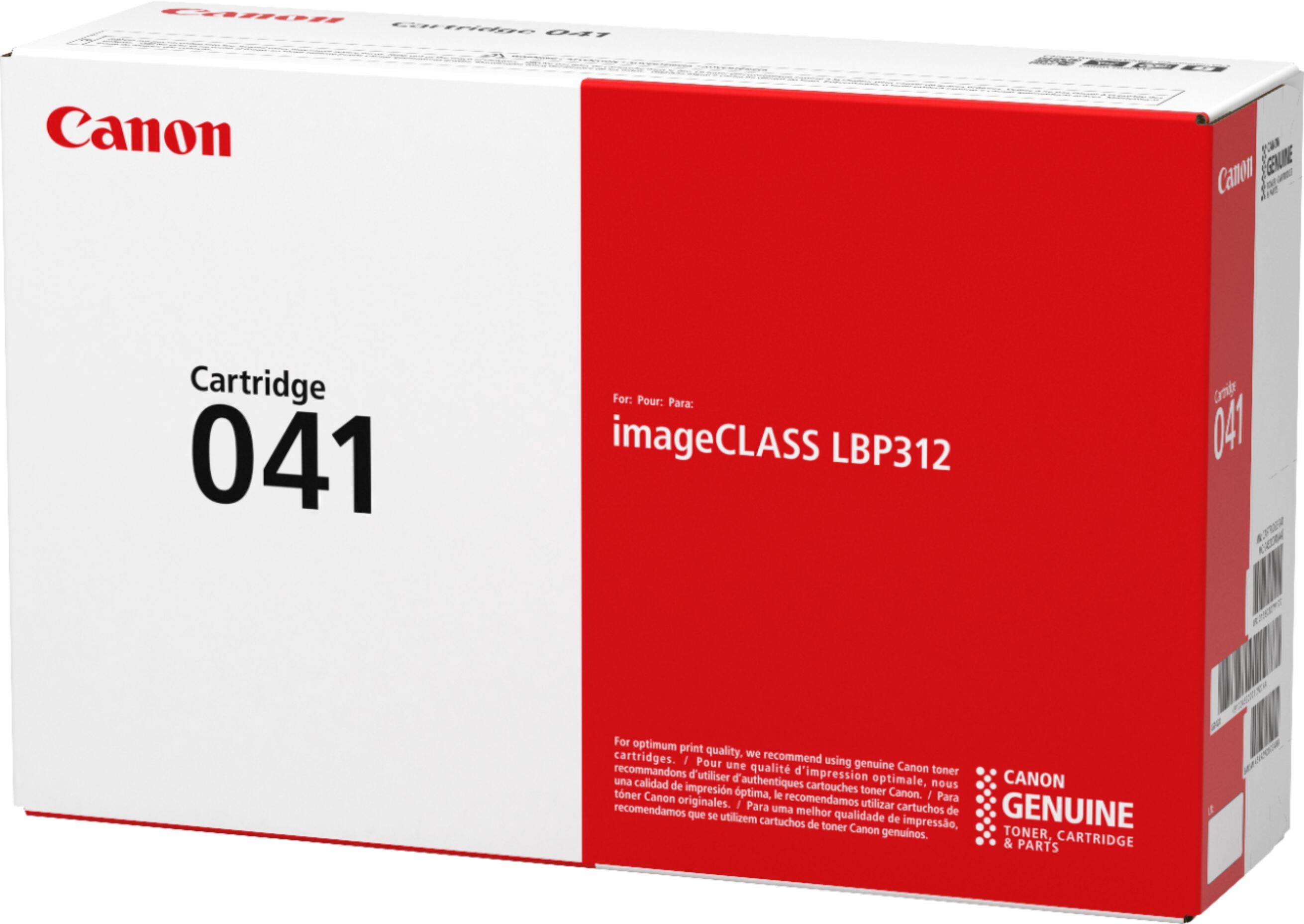 Alt View 11. Canon - 041 Standard Capacity Toner Cartridge - Black.