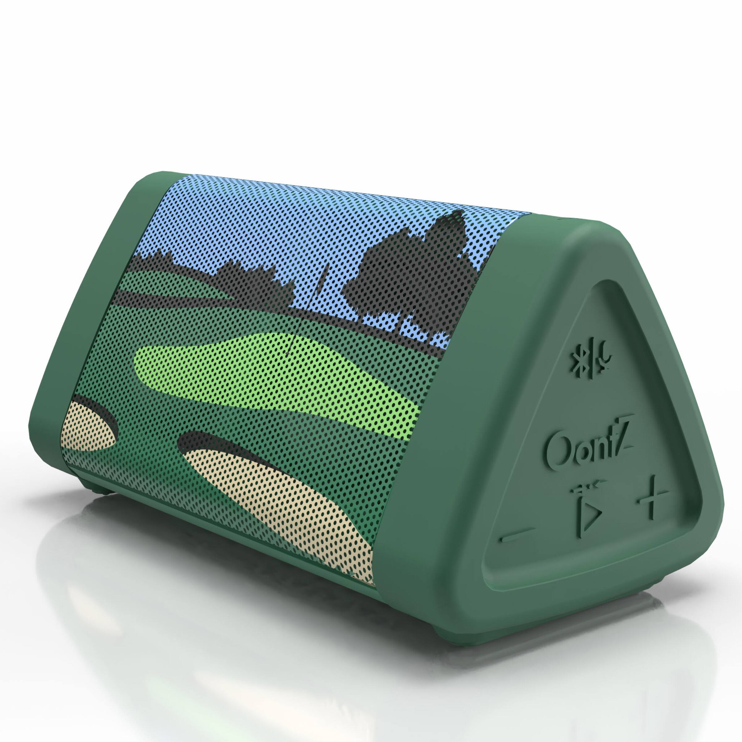 Front. OontZ - 3 Golf Edition Bluetooth Speaker - Green.