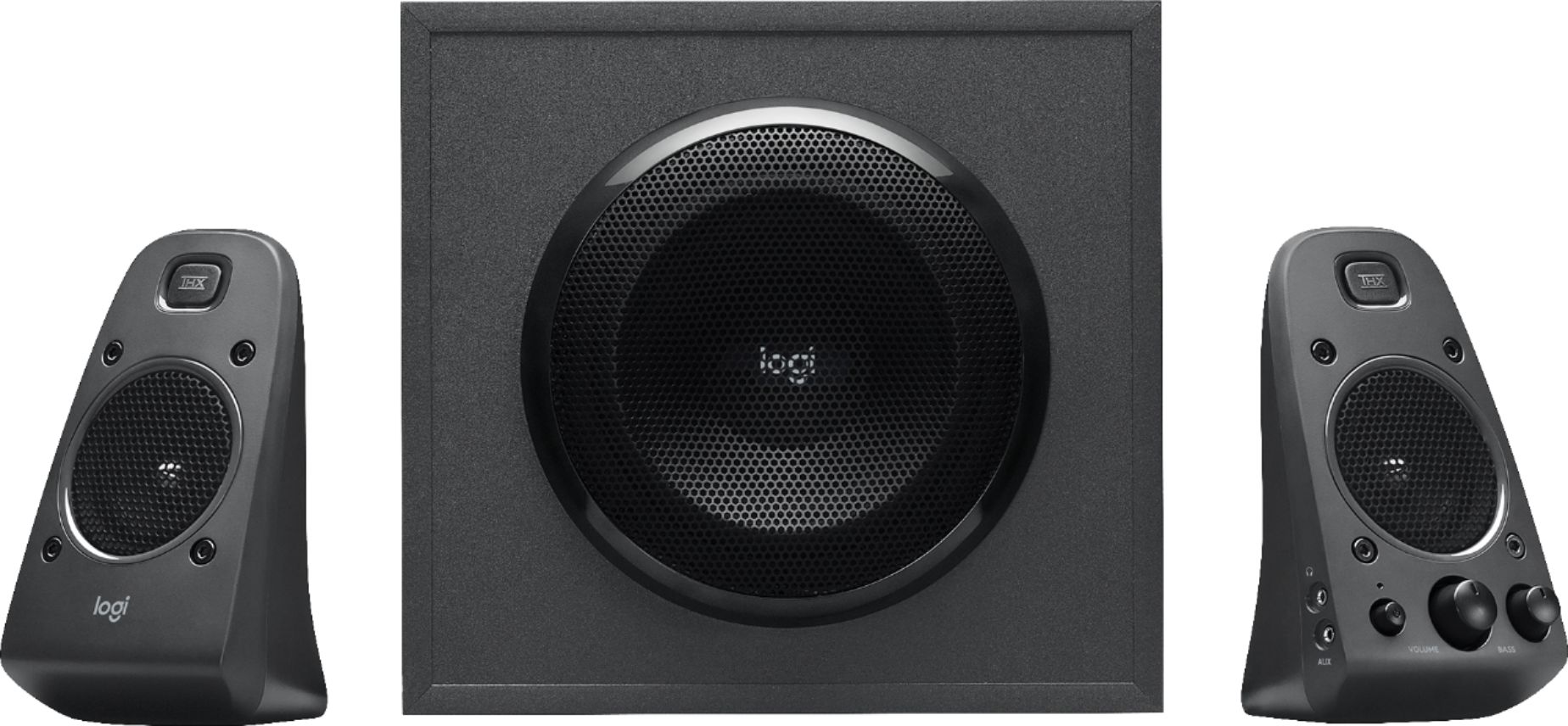 Logitech - Z625 2.1 Speaker System (3-Piece) - Black