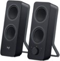 Logitech - Z207 2.0 Bluetooth Stereo Computer Speakers - Black