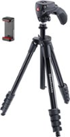 Manfrotto - Compact Action Smart 61" Tripod - Black - Angle_Zoom