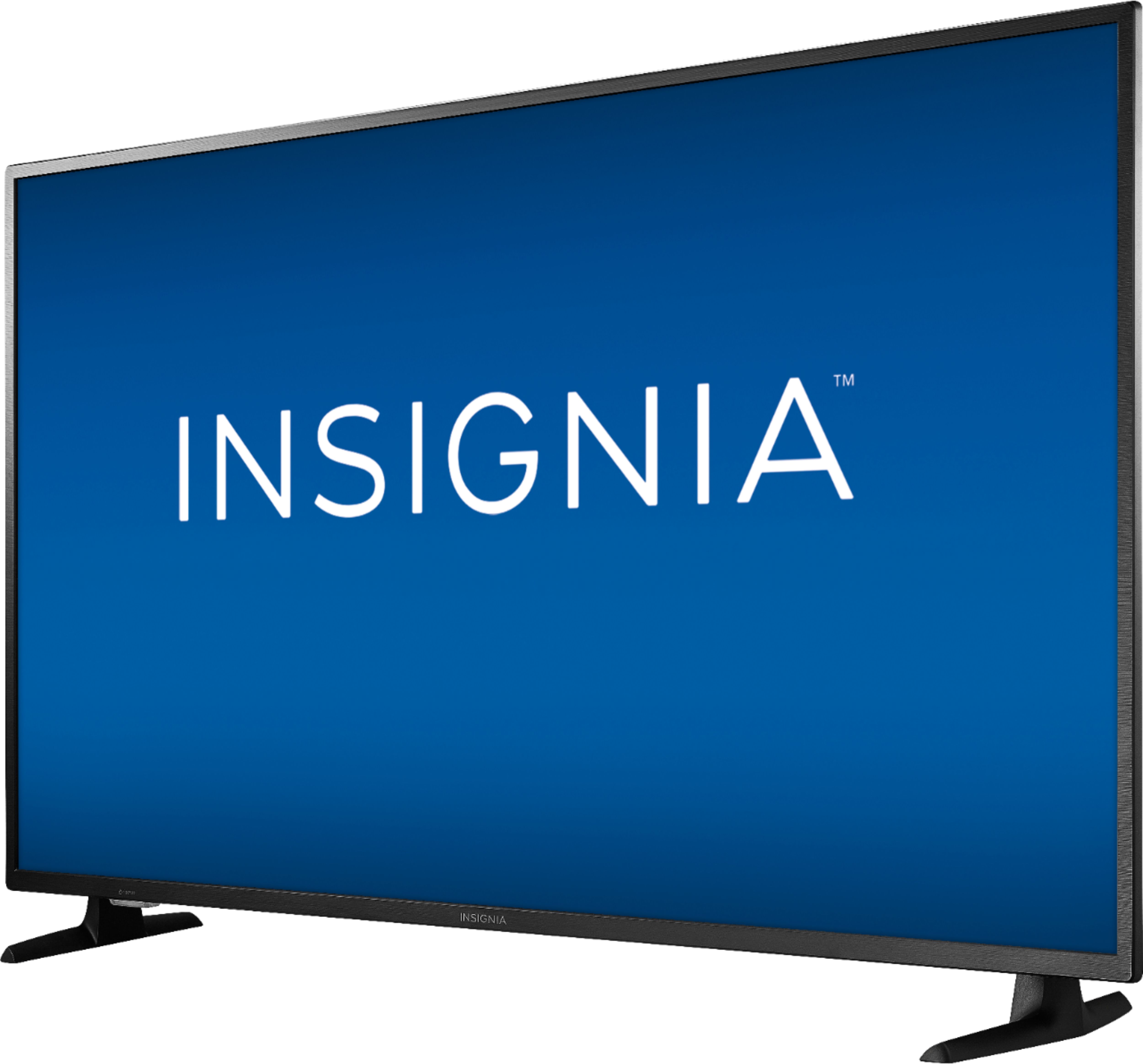 Left View: Insignia™ - 55” Class LED 4K UHD Smart Fire TV Edition TV