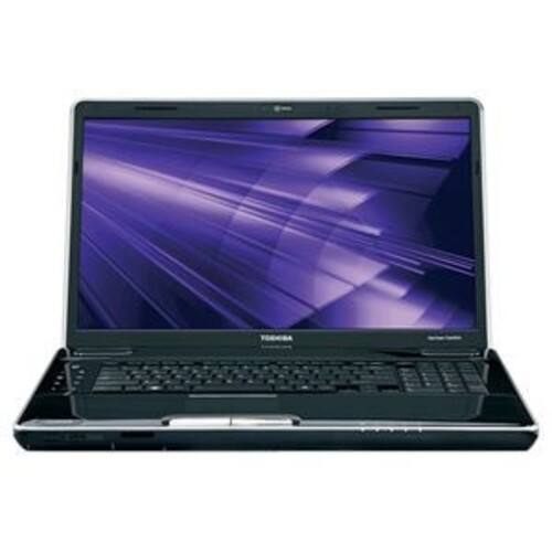Front Standard. Toshiba - 18.4" Satellite Notebook - 4 GB Memory - 500 GB Hard Drive.