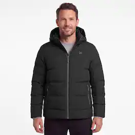 Mobile Warming - App Controlled Men's Crest 2.0 Down Heated Jacket - Black